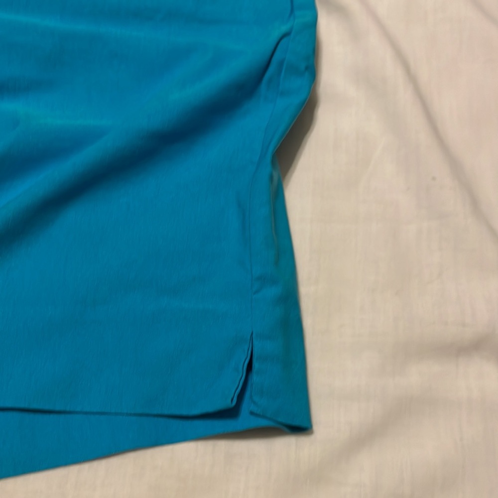 Chicos 2.5 Size 14 sky blue shorts 7” - Picture 10 of 14